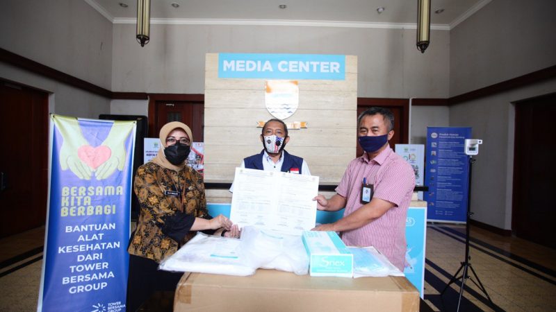 Pemkot terima ribuan masker