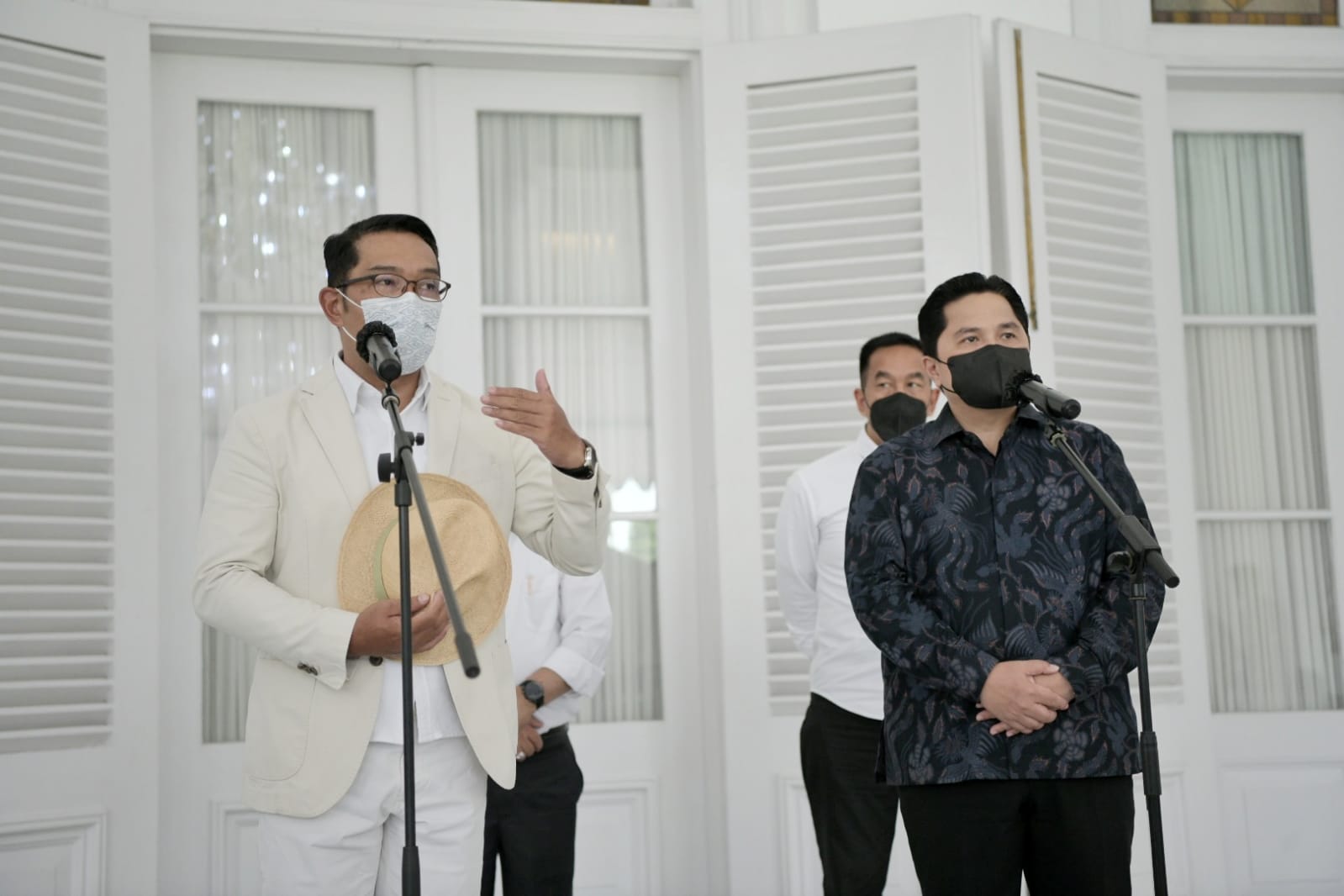 Ridwan Kamil-erick Thohir