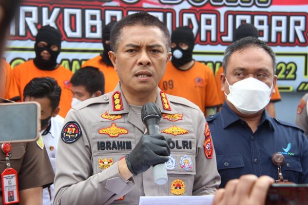 Polda Jabar Musnahkan Barang Bukti Narkoba dan Puluhan Ribu Butir Barang Haram