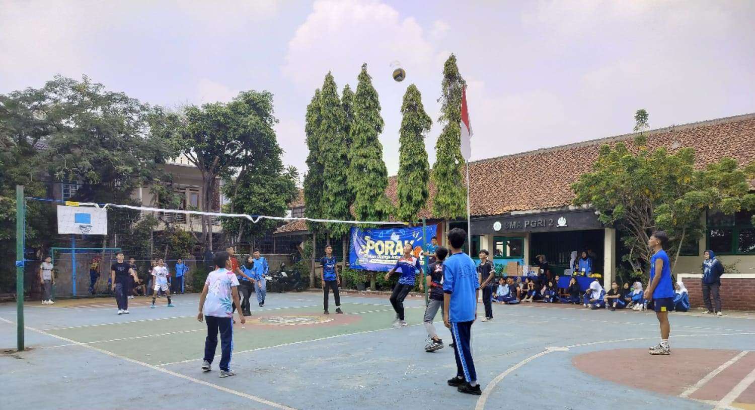 Kerjasama dengan Klub Voli, SMA PGRI 2 Kota Bandung Cetak Atlet Pelajar Berprestasi
