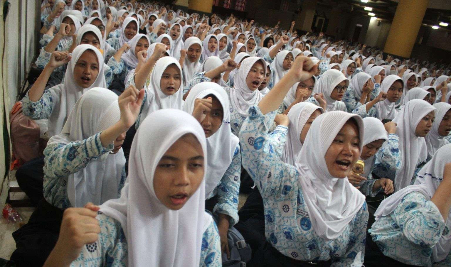 Ribuan Siswa Ikuti Gelaran Pasundan Mapag Ramadan 1445 Hijriah